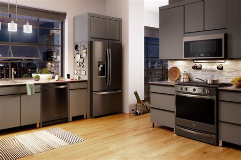 best color cabinets with stainless steel appliances|stainless steel kitchen appliance colors.